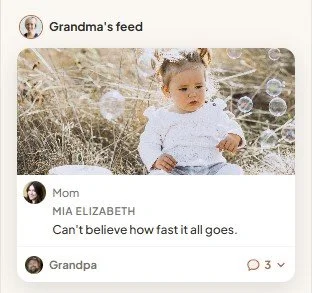 A private Keeplii family feed